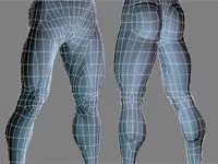 human legs Free 3D model