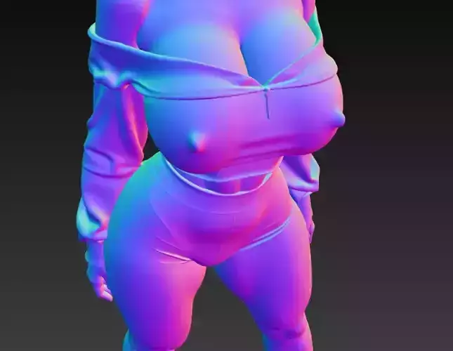 Anime Monster Lady Sculpture  Anime Monster Lady Skulptur