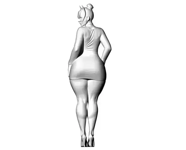 Anime Monster Lady Sculpture  Anime Monster Lady Skulptur