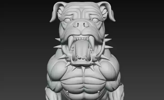 Anime Monster Lady Sculpture  Anime Monster Lady Skulptur