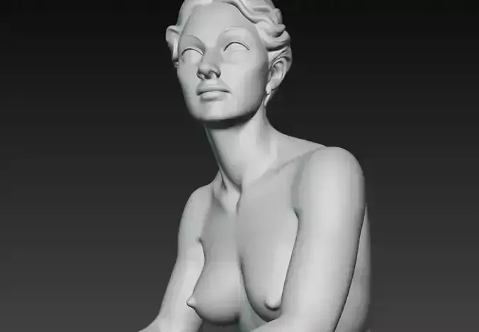 Anime Monster Lady Sculpture  Anime Monster Lady Skulptur