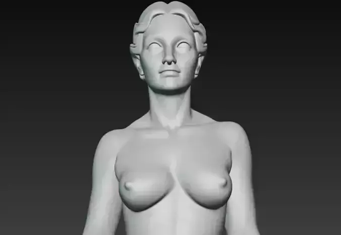 Anime Monster Lady Sculpture  Anime Monster Lady Skulptur