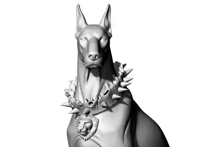 Anime Monster Lady Sculpture  Anime Monster Lady Skulptur