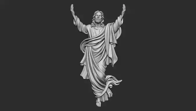 jesus with blessing hand