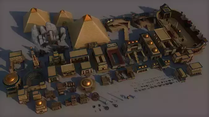 Ancient Egyptian City Pack