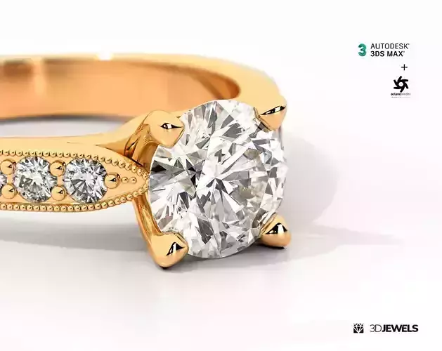 Pre-made Scene Setup 3ds Max Octane Render for Jewelry Rendering