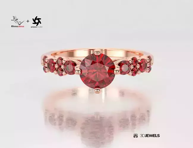 Jewelry Render Scene Setup for Rhino with Octane Render
