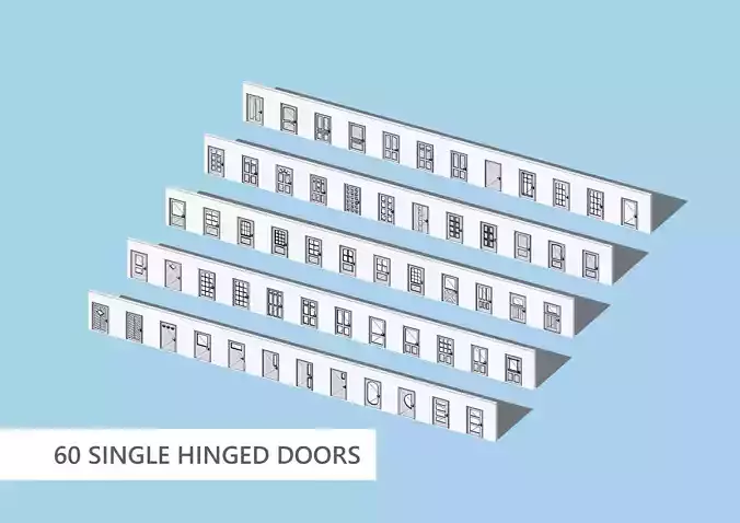 Doors Collection - 60 Pieces