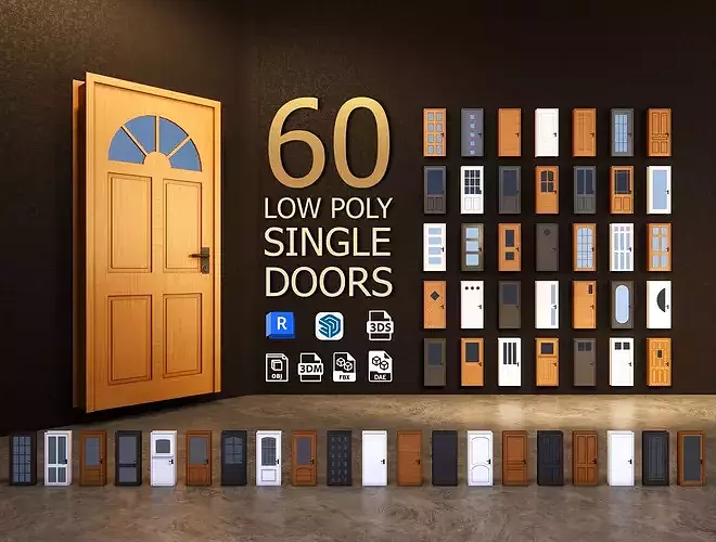 60 Single Doors Classic Collection