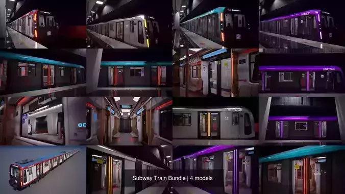 Subway Train Bundle
