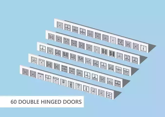 Doors Collection - 60 Pieces
