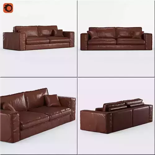 Alberta Santorini Sofa 3D model