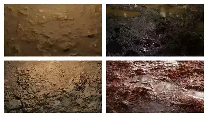 Mud 8K PBR Texture Set
