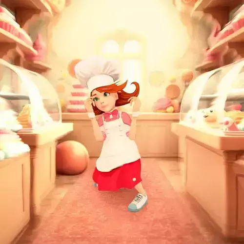 Animated Chef Character model pack