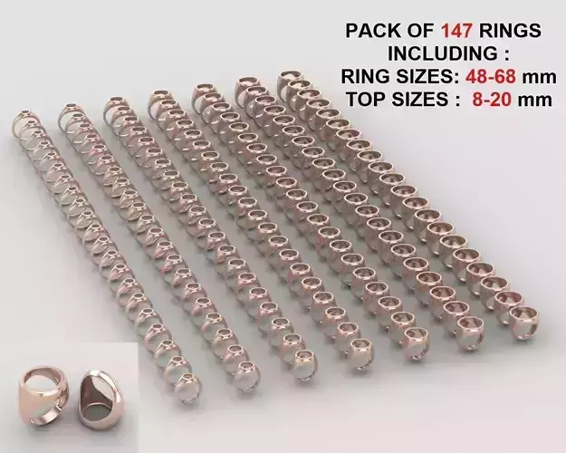 Round gemstone Ring in All sizes 190-MWCG-4 