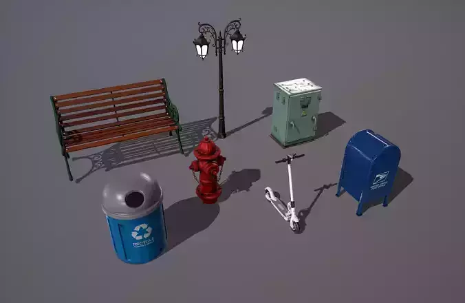 Urban City Props vol 2