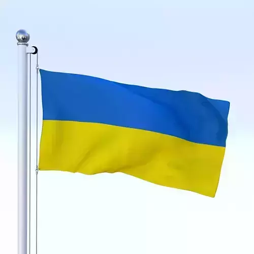 Animated Ukraine Flag