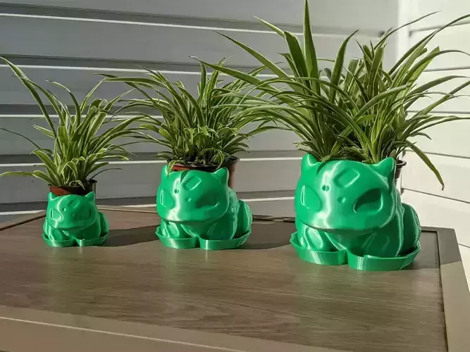 Storage Planter with Plant Pot and Drip Tray