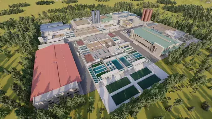 Water treatment plant-Water and Sewage Treatment Plants 