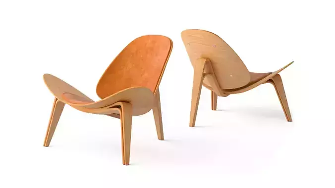 Shell Lounge Chair CH07 Style 3 Variants