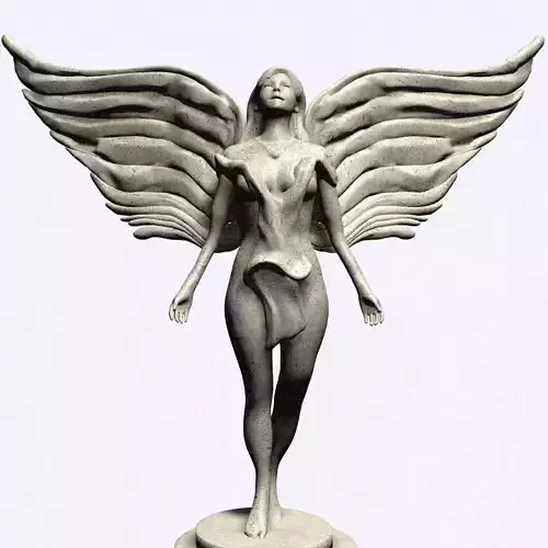 Angel Statue 3D print model