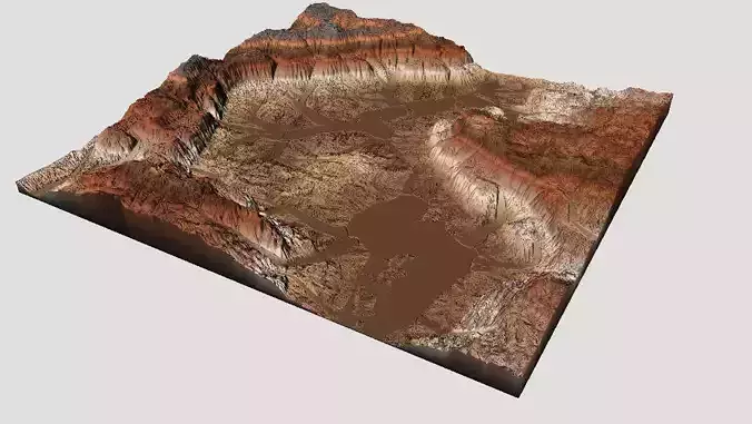 Detailed Canyon Model