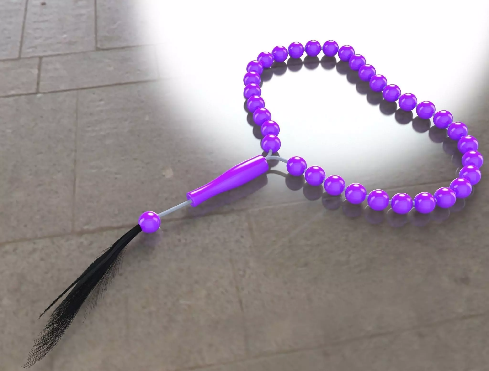 Islamic beads Free 3D model_0