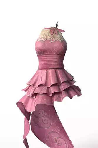 Enchanted Rosette Fantasy Dress