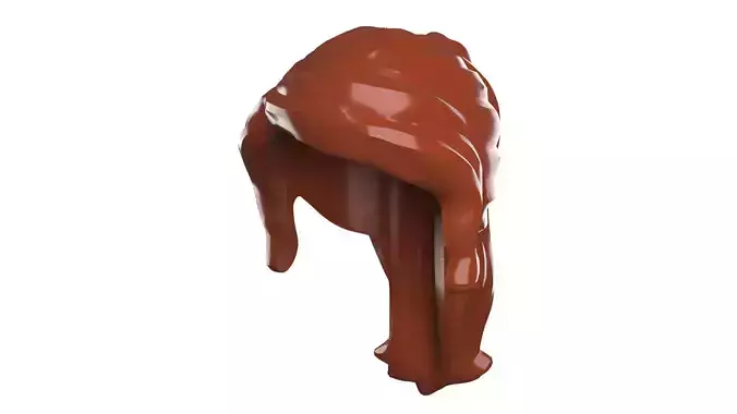 Custom3Dprint Minifigure Accessory - Minifigure Hair S2 - 122