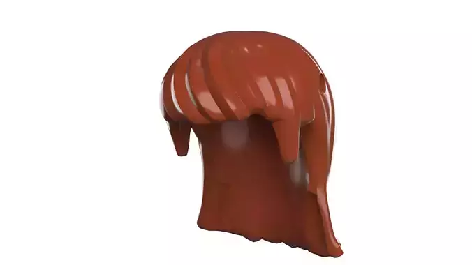 Custom3Dprint Minifigure Accessory - Minifigure Hair S2 - 123