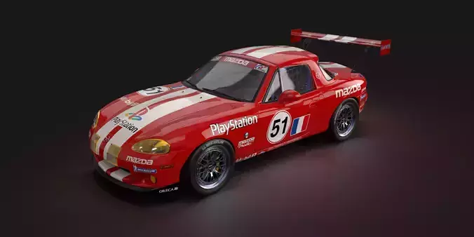 MX-5 NBFL Miata LeMans Livery