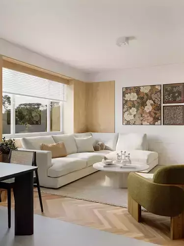 Small apartment 3D model 5