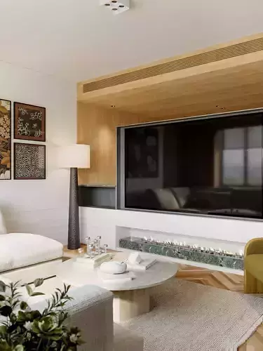 Small apartment 3D model 4