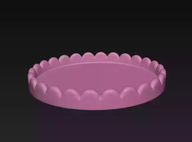 Wavy Edge Tray
