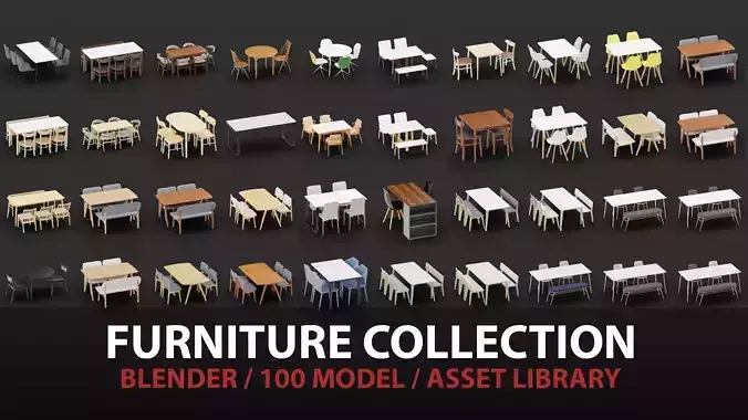 100 Table Model Collection Vol 22