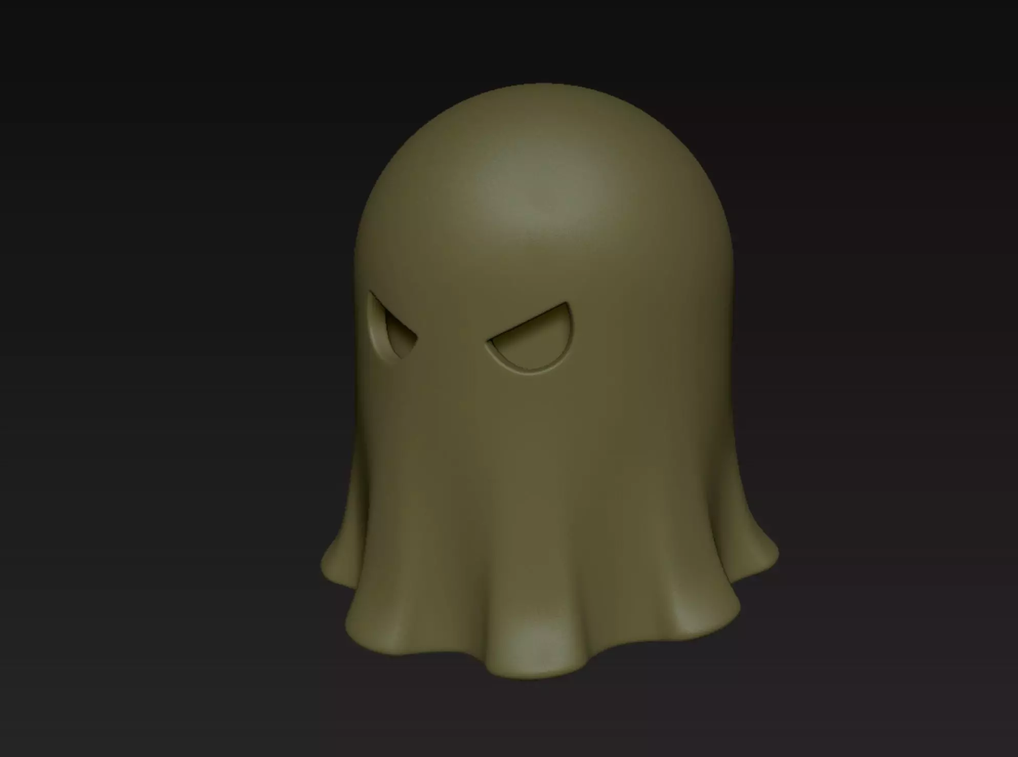 Ghost Veil Mask 3D print model