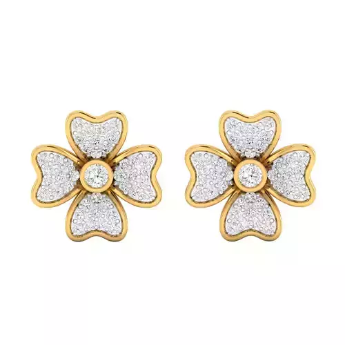 Women Earring Render 3dm STL SLC JCD OBJ FBX Details