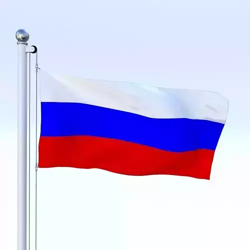 Animated Russia Flag