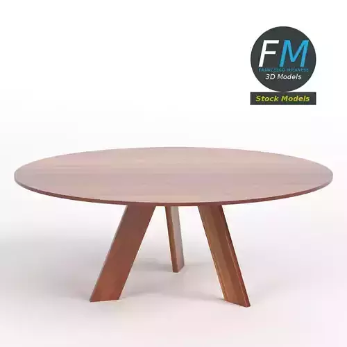Circular side table 2