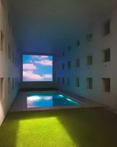 3D Pool Interior Environment