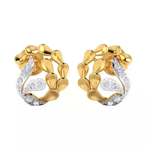 Women Earring Render 3dm STL SLC JCD OBJ FBX Details
