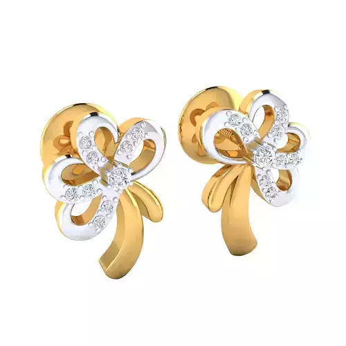 Women Earring Render 3dm STL SLC JCD OBJ FBX Details