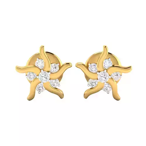 Women Earring Render 3dm STL SLC JCD OBJ FBX Details