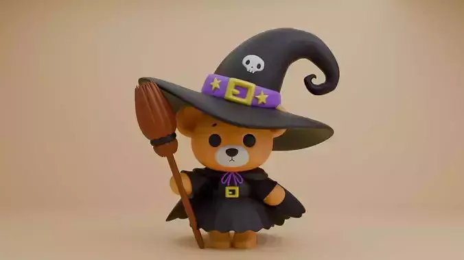 Halloween wizard BEAR 143