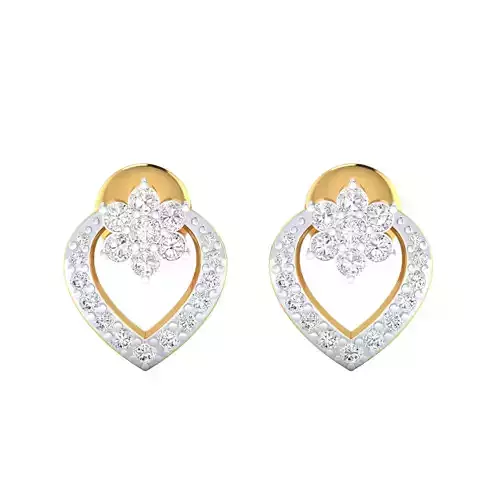 Women Earring Render 3dm STL SLC JCD OBJ FBX Details