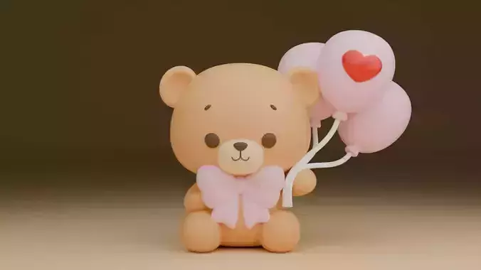 Valentine bear 125