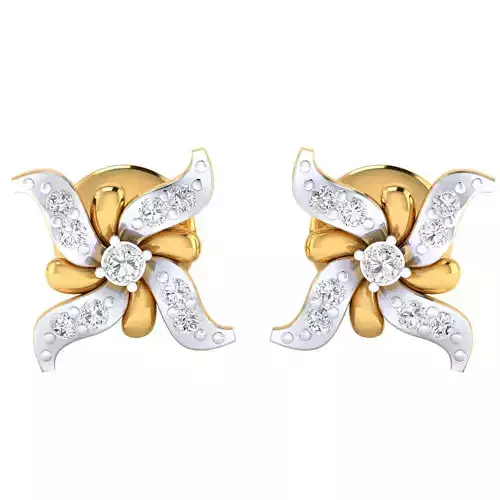 Women Earring Render 3dm STL SLC JCD OBJ FBX Details