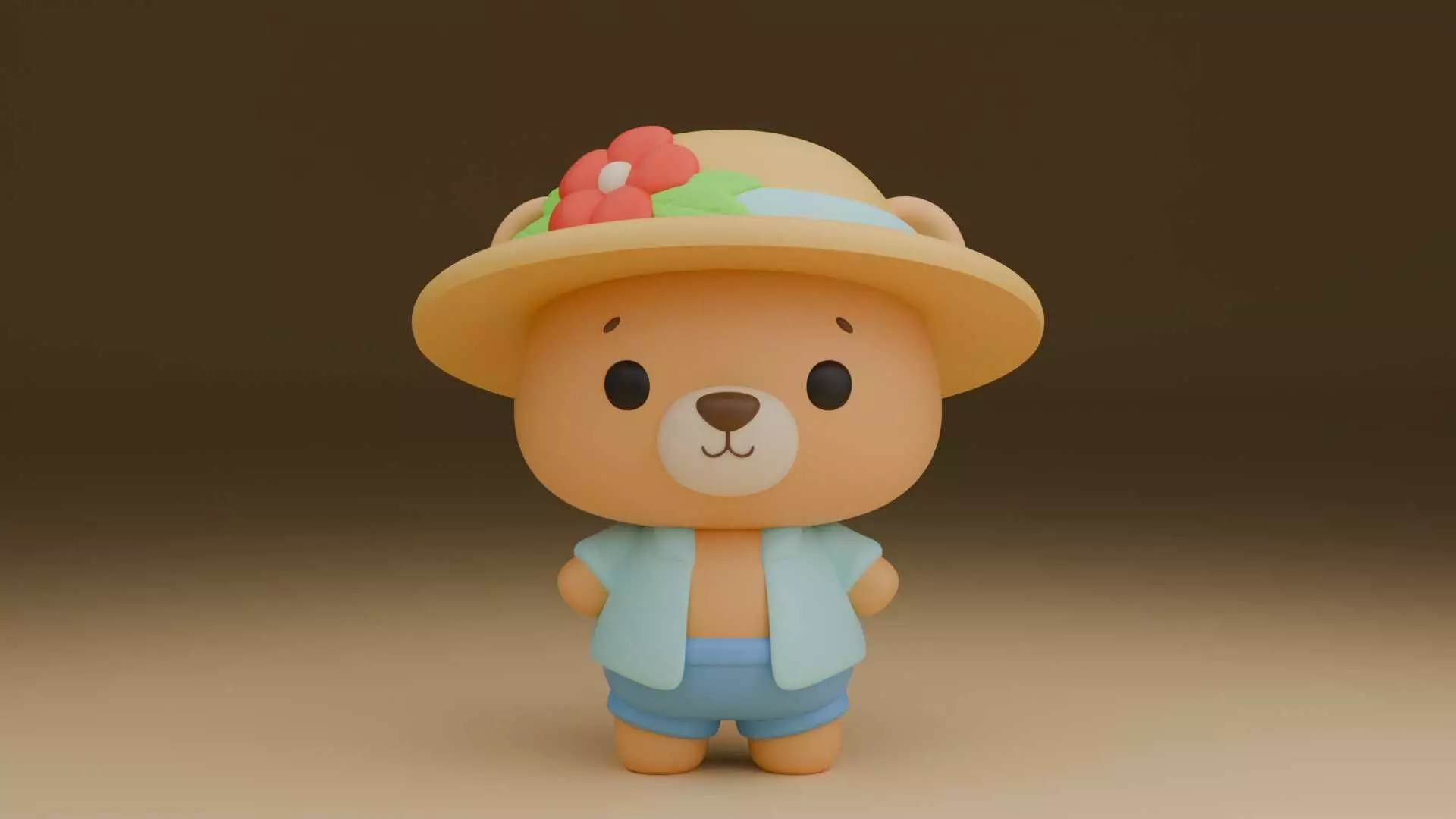 bear 116 3D print model