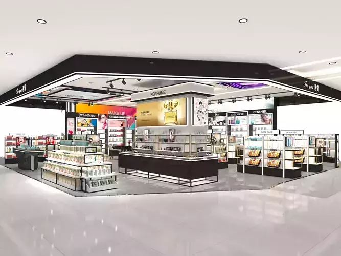 Cosmetics Store 3D model