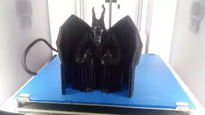 Depressed Crying Dragon 3D print model